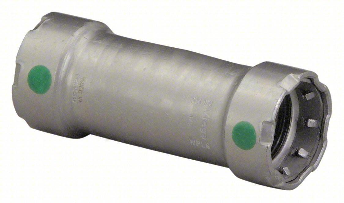 MegaPress extended coupling, 2" x 2"