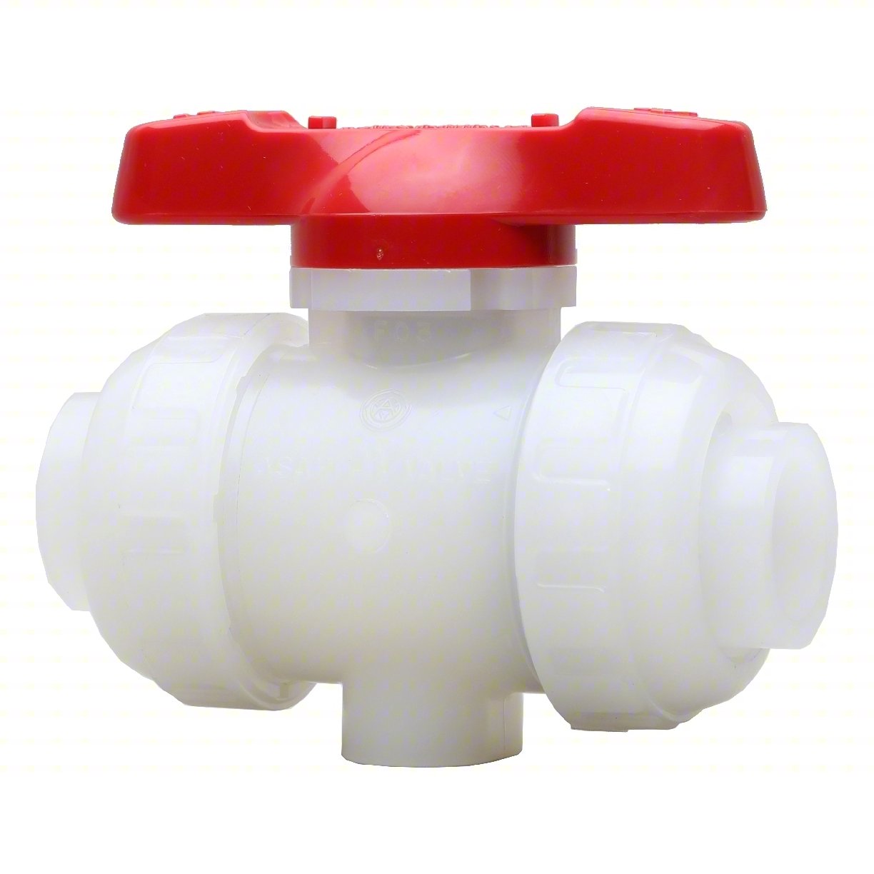 MANUAL 2-WAY BALL VALVE,SOCKET,PVDF