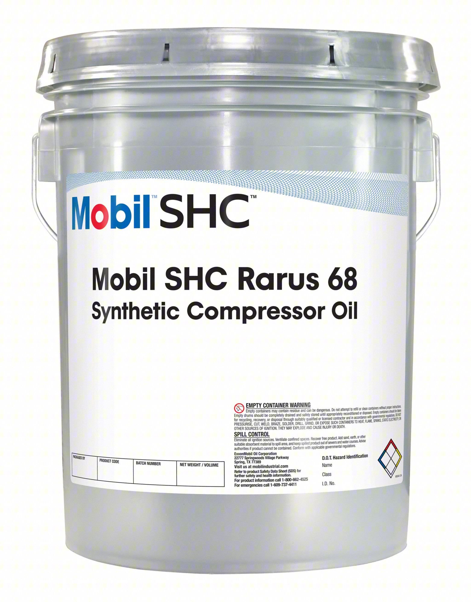 COMPRESSOR OIL, 5GAL, PAIL, 20SAE GRADE
