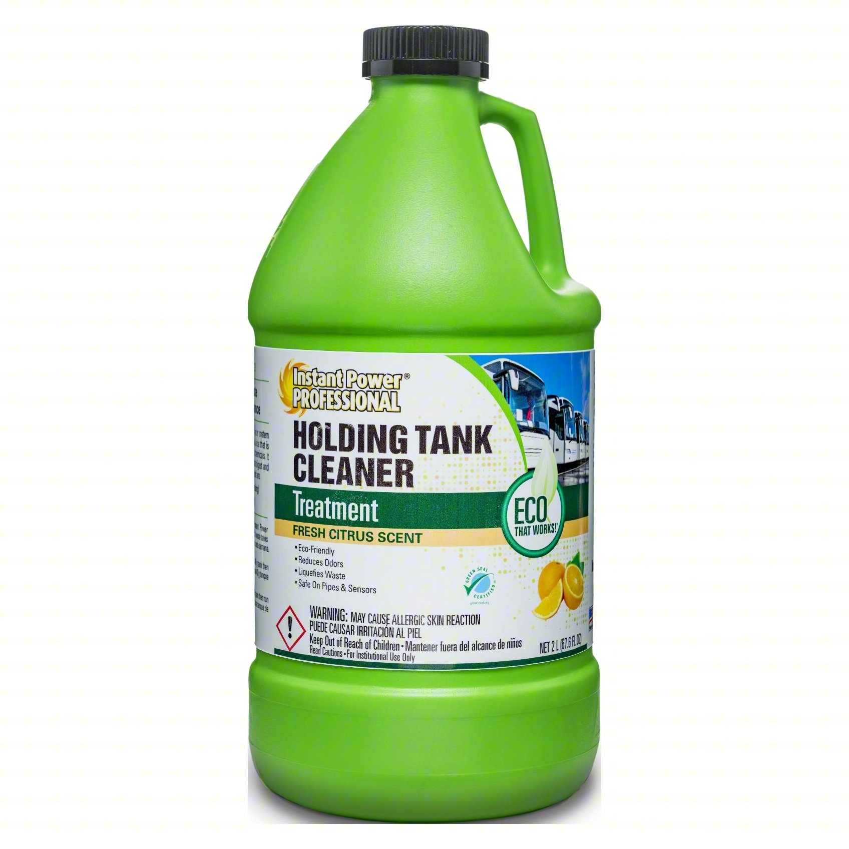 Holding Tank Cleaner/Treat,Jug,2 L,Liq