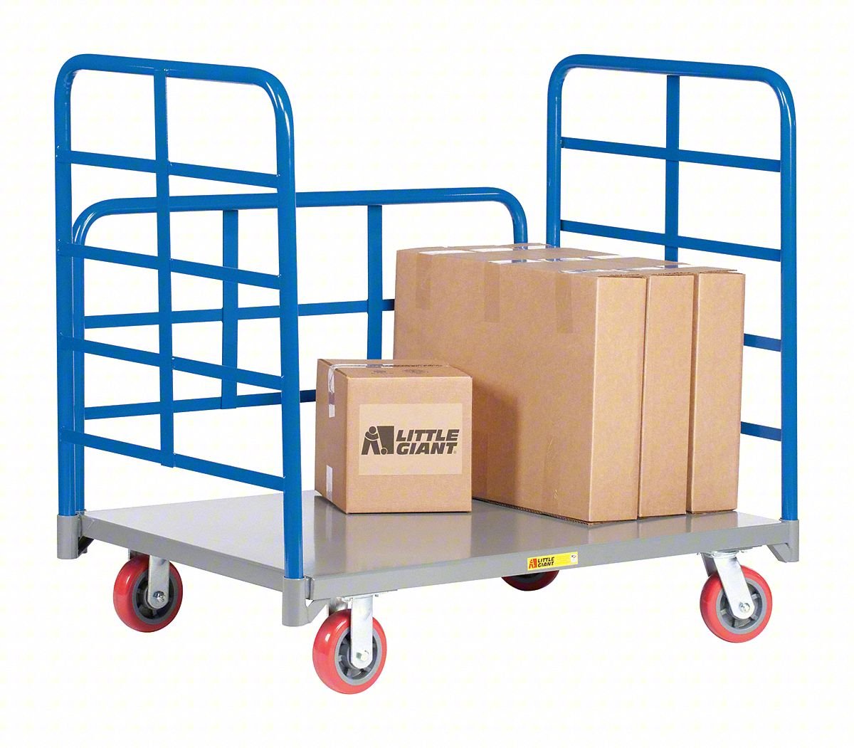 Three-Sided Platform Truck,3600 lb.