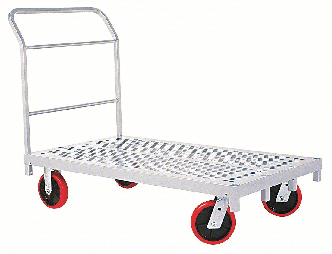 Platform Truck,3200 lb,Steel,54 in L
