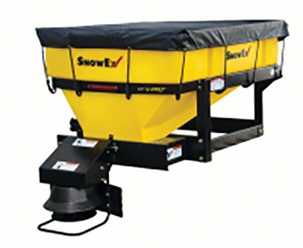 Elec Broadcast Spreader, .5 Cu.Yd