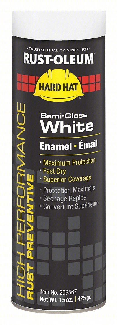 Rust Preventative Spray Paint,White,15oz