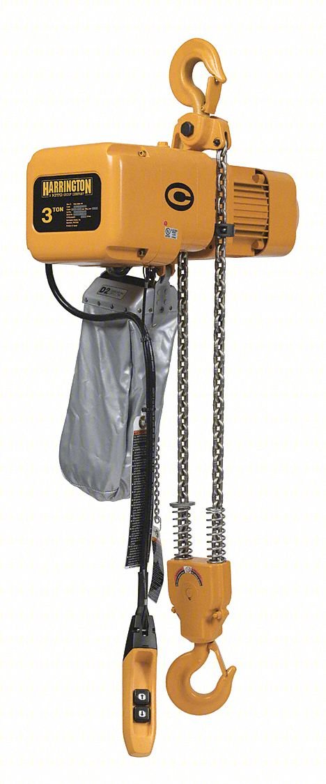 Electric Chain Hoist,6000 lb.,20 ft.