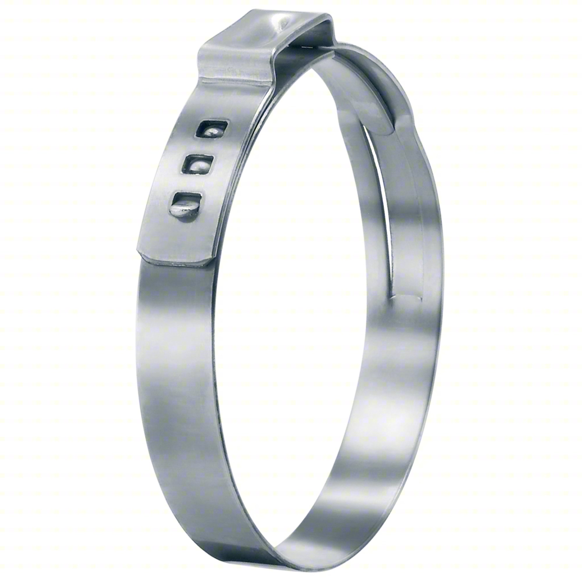 Single-Ear Clamp,SS,5/8"Max OD,PK100