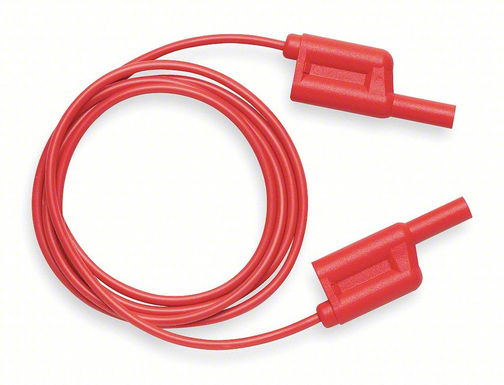 Test Lead,48 In. L,Red,1000VAC
