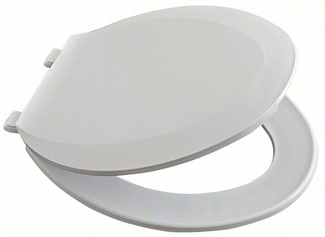 Toilet Seat,Elongated Bowl,Cls Front,PK8