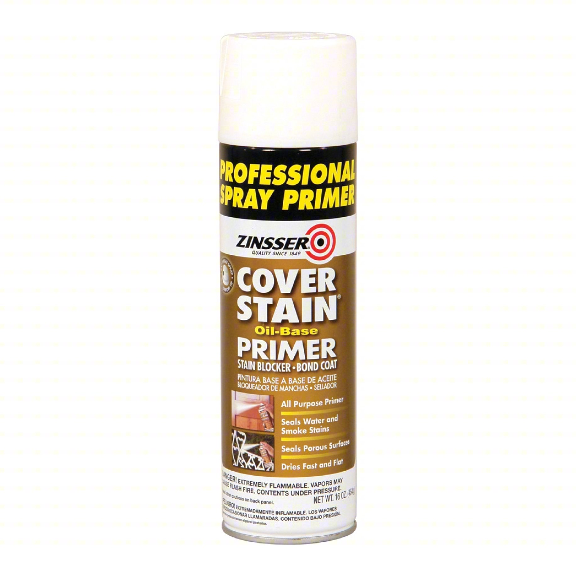 Oil Based Primer,White,16 Oz