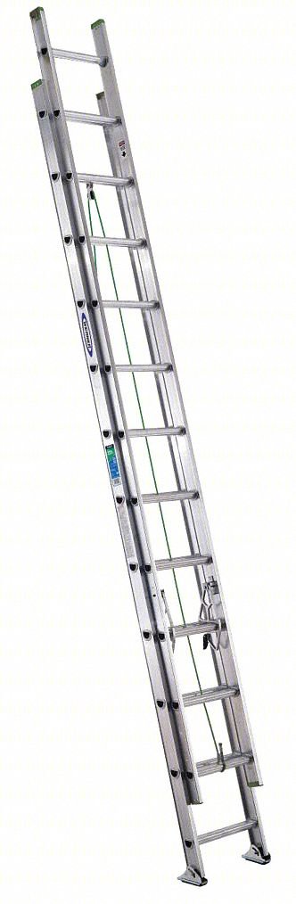 Extension Ladder,Aluminum,24 ft.,II