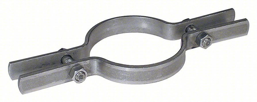 Riser Clamp,18.5"L,1.5"W,Hot Dipped Galv
