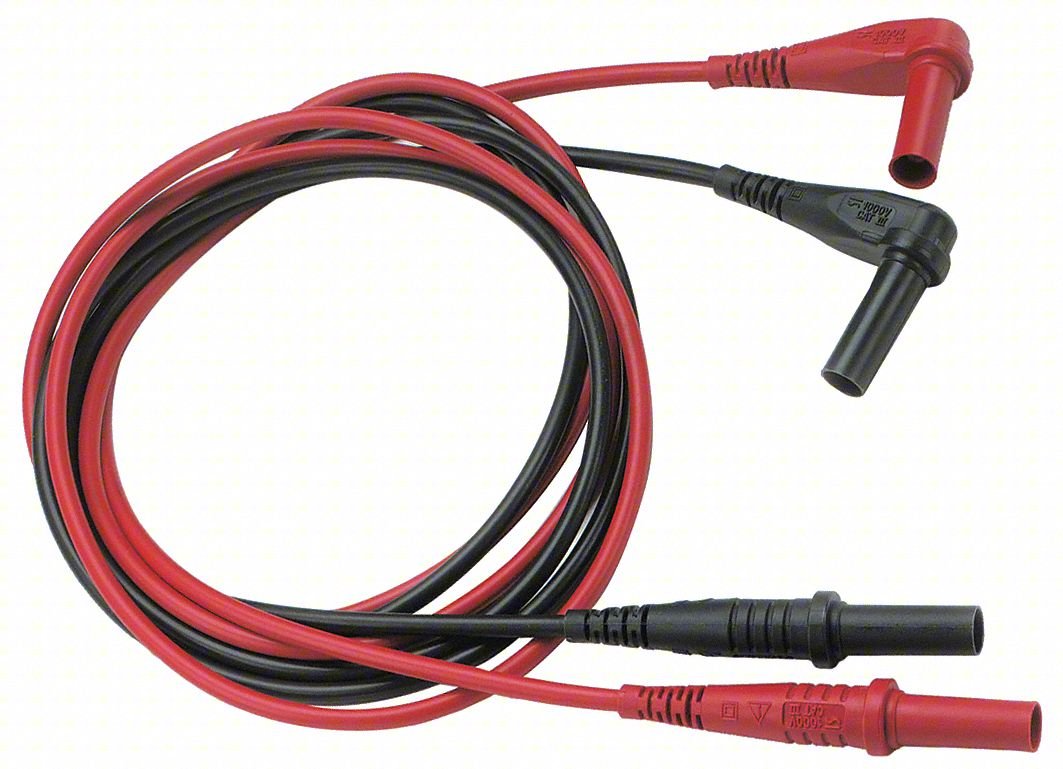 Modular Test Leads,48 In. L,Black/Red,PR