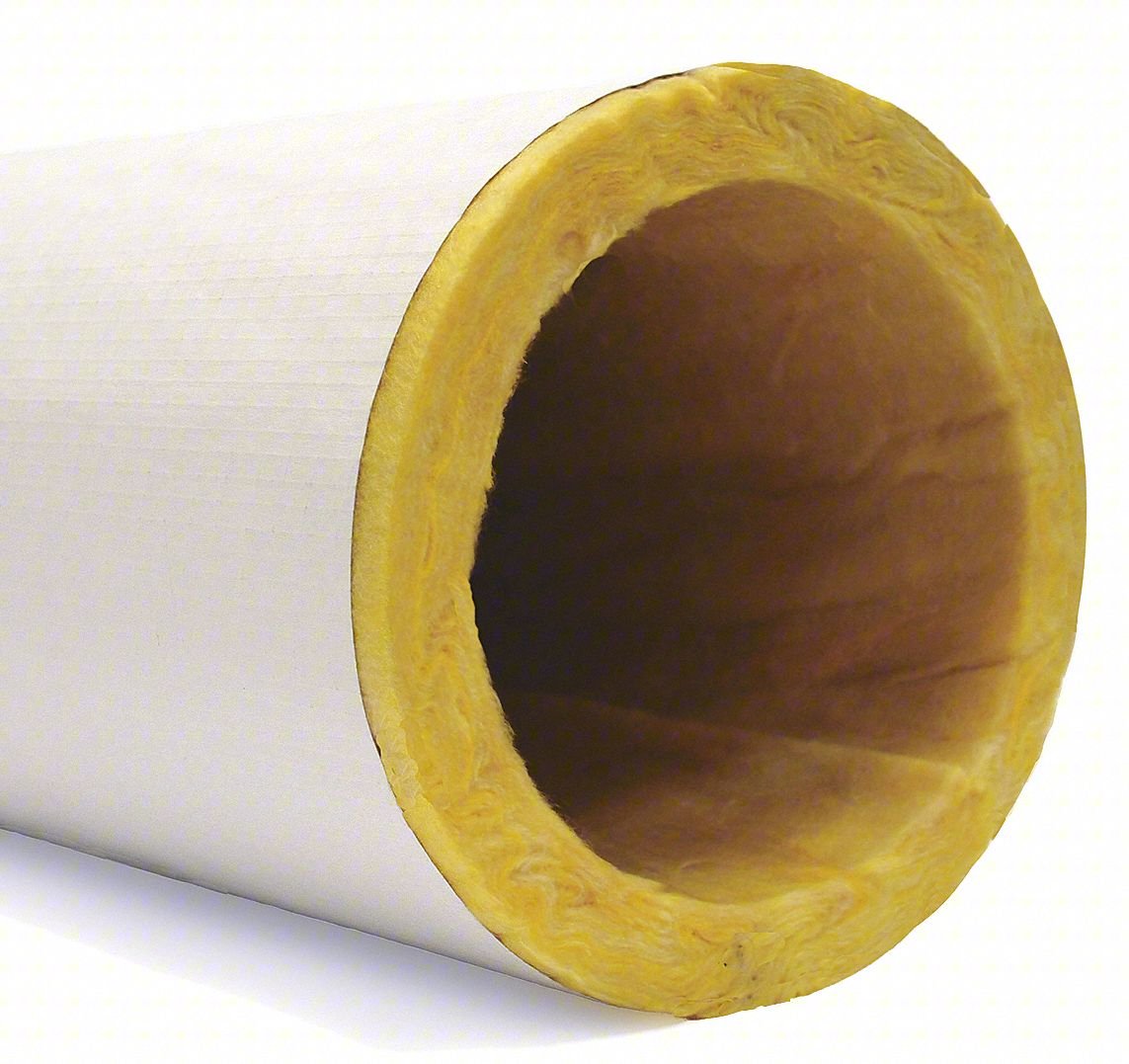 Pipe Insulation,ID 5",Wall Thick 1-1/2