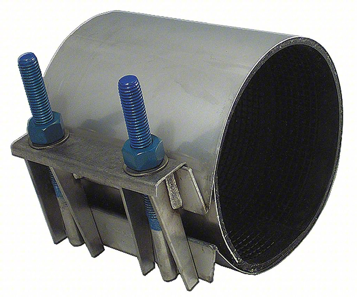 RepairClamp,8 15/16"MaxOD,Full Cov,7.5"L