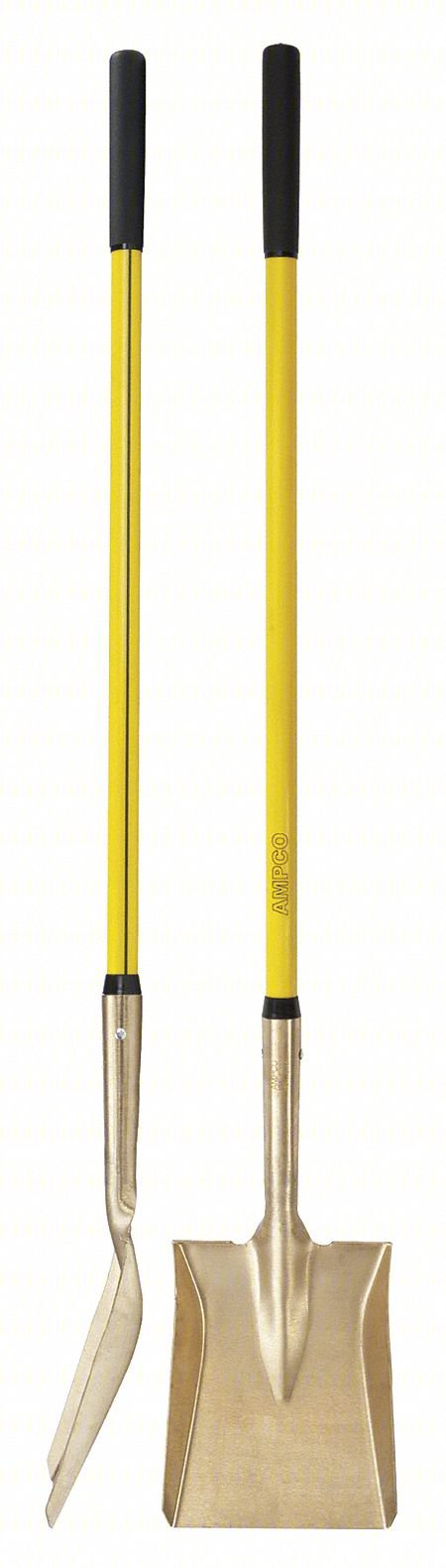 SQUARE POINT NON-SPARKING SHOVEL: ALUMIN