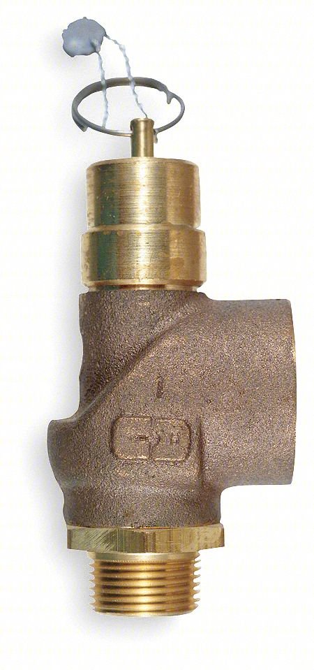 Air Safety Valve,1/2" Inlet, 150 psi