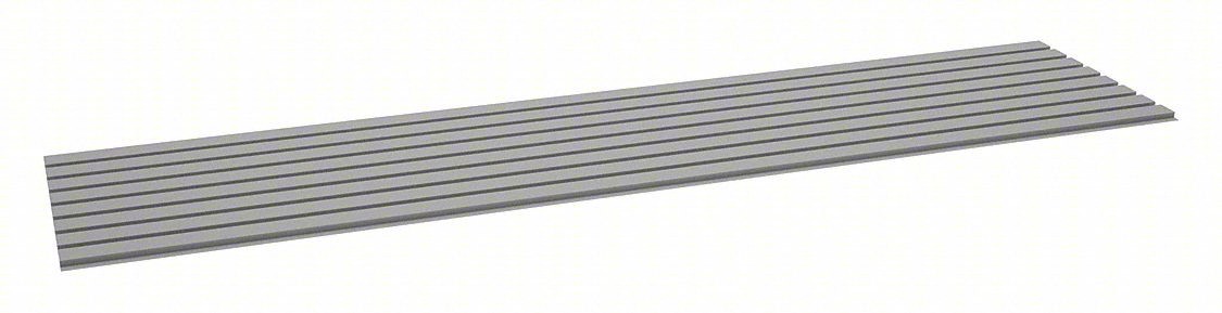 DECKING: 96 IN X 24 IN X 9/16 IN, 22 GA