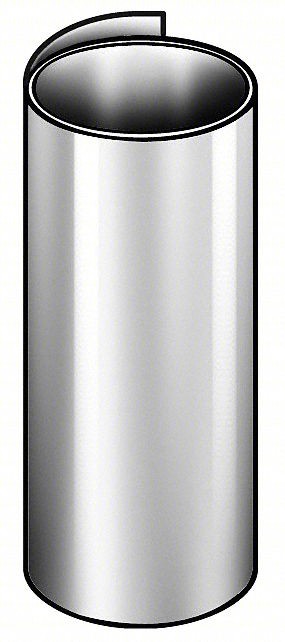 Foil Roll,Copper,0.003 Th x1 In W,100 Ft