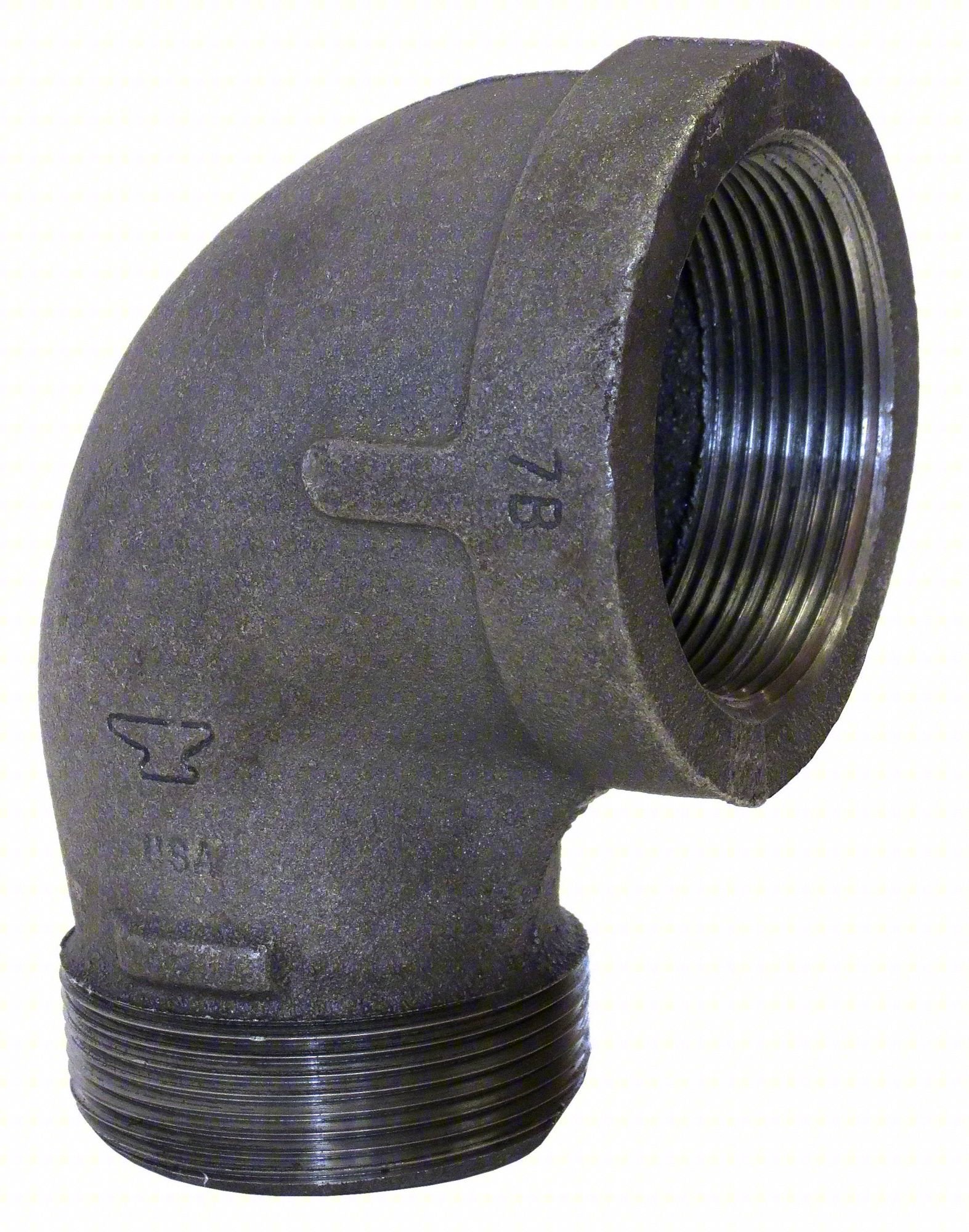 90 Street Elbow,Malleable Iron,1 1/4 in