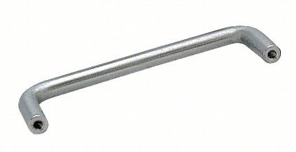 PULL HANDLE, SILVER, STAINLESS STEEL