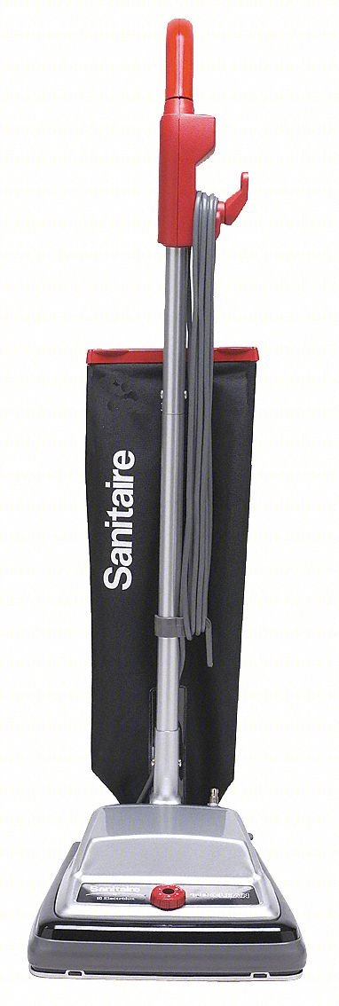 Upright Vacuum,145 cfm,12" CleaningPath