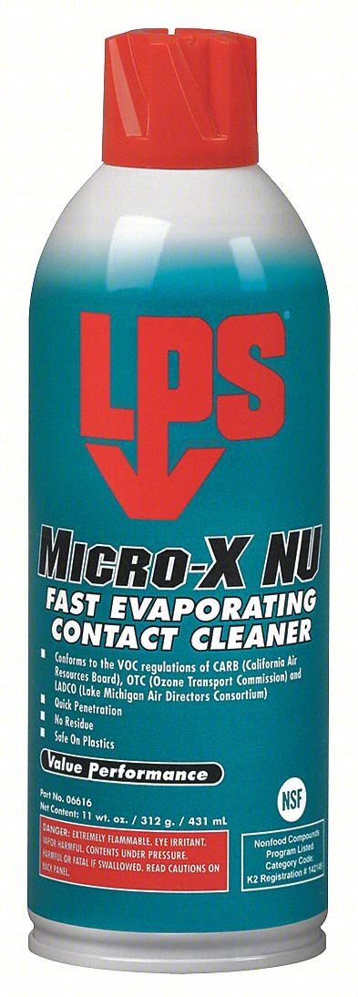 Contact Clnr,Spray Can,11oz,MicroX NU