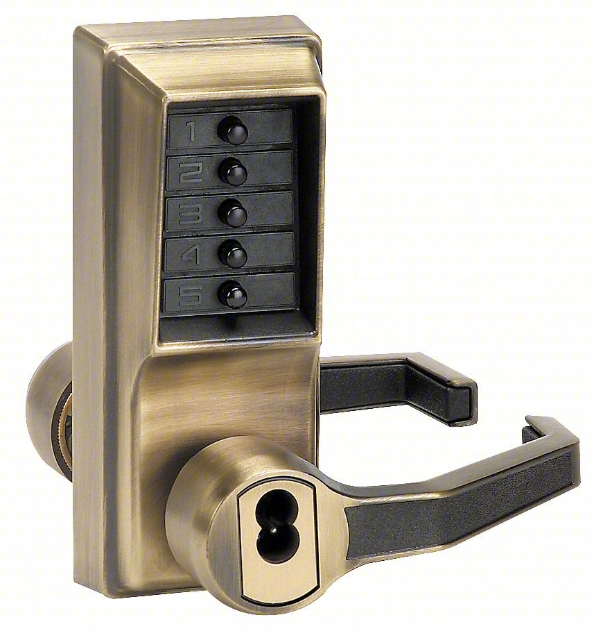Push Button Lock,Entry,Key Override