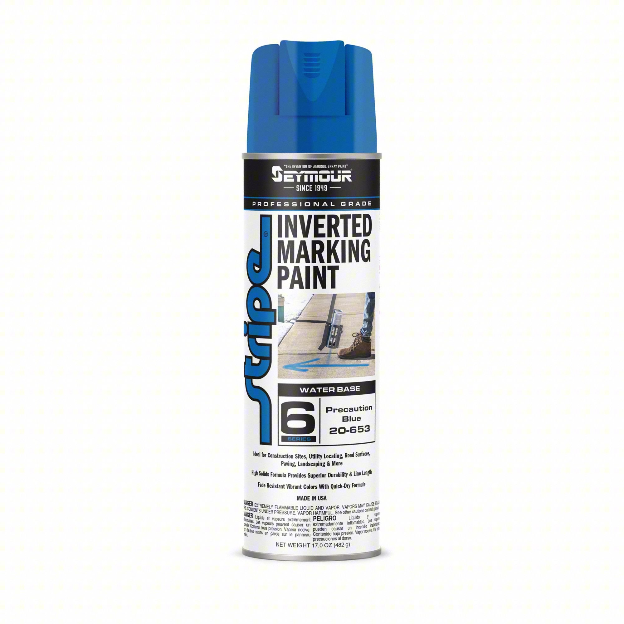 INVERTED TIP MARKER,PREC BLUE,17OZ.
