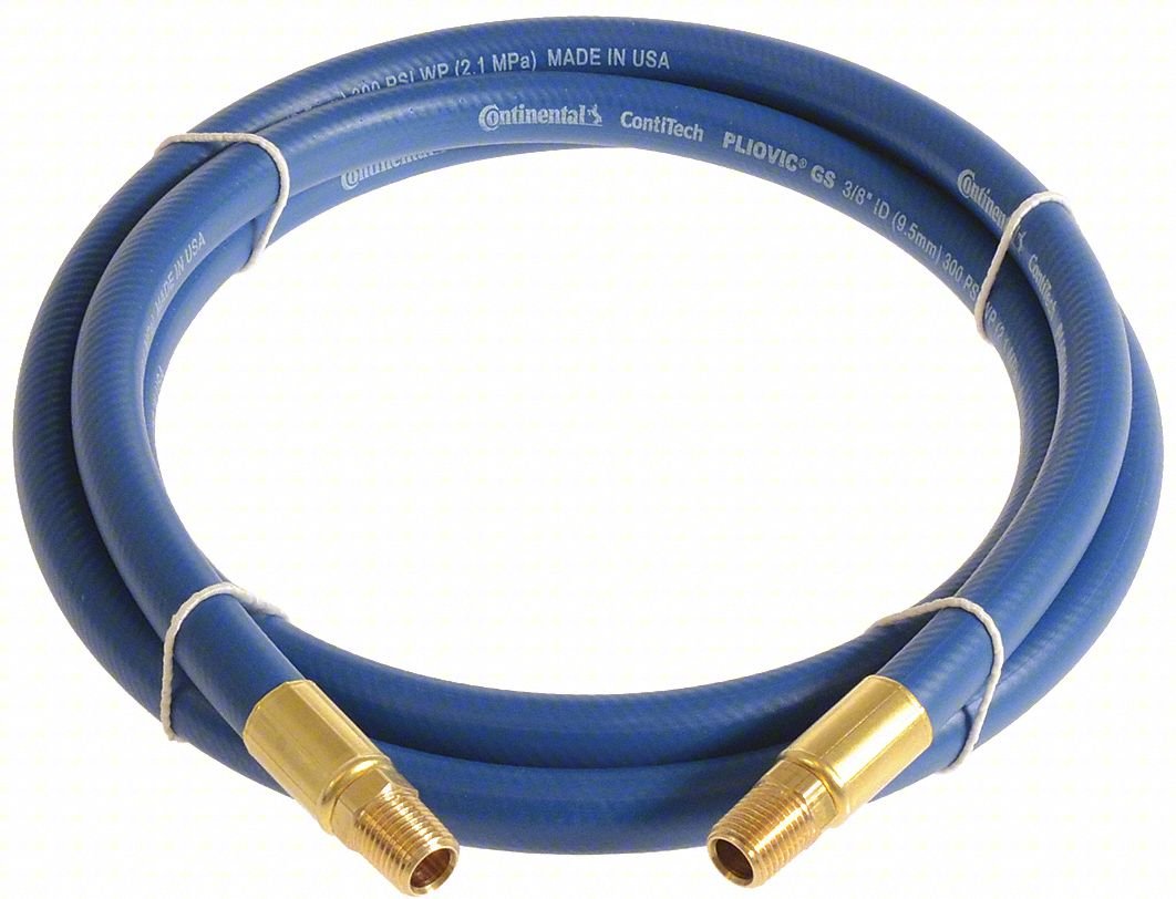 AIR HOSE: 1/2 IN HOSE INSIDE DIA., BLUE,