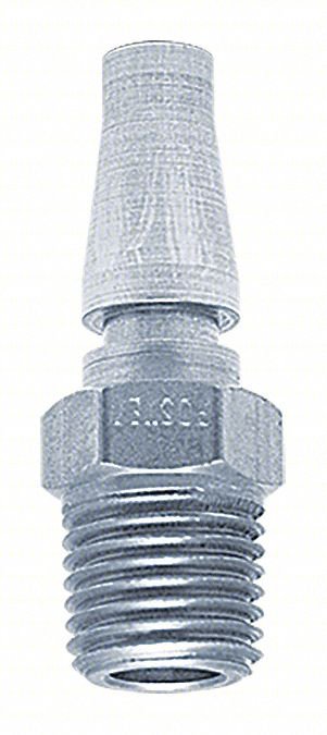 Hose Stem,Plug,1/4" MPT,Steel