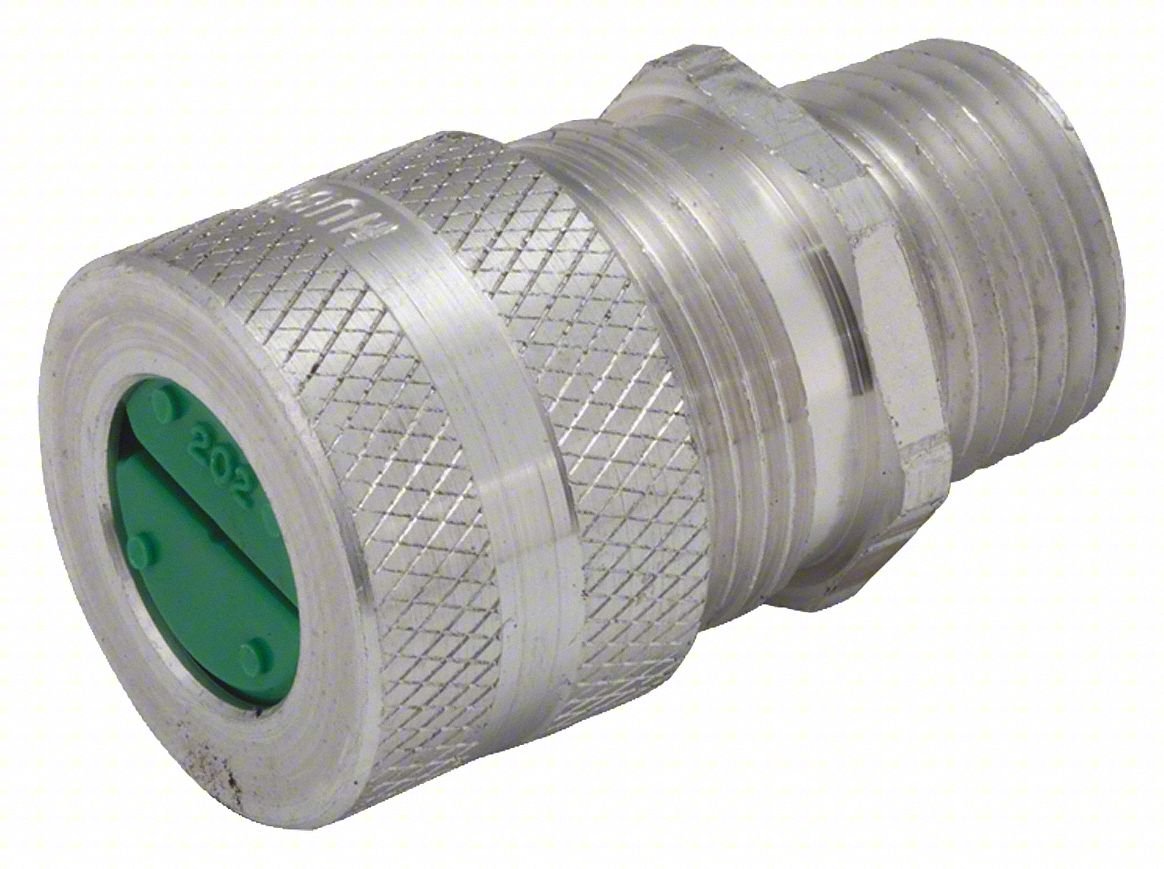 Connector,Alum,L - Strain Relief