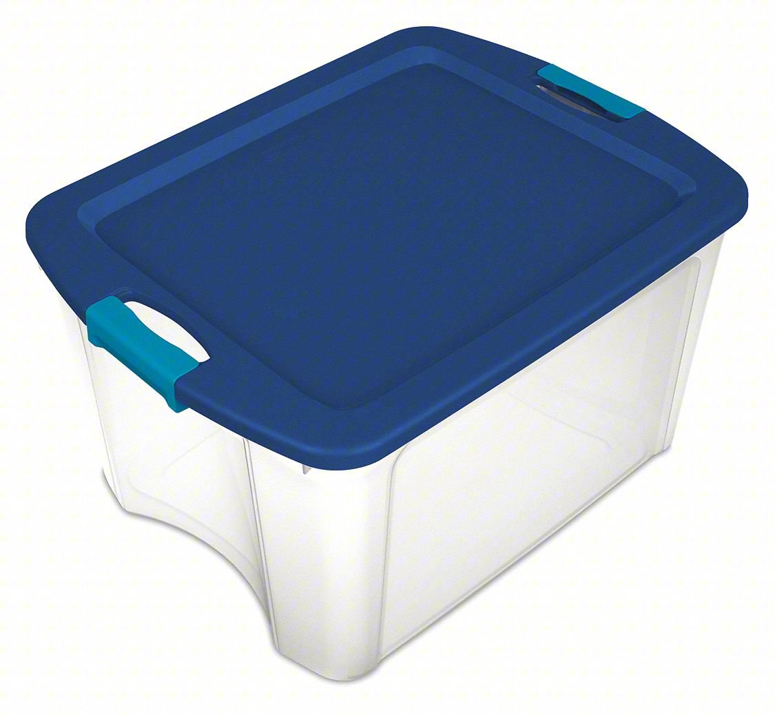 STORAGE TOTE: 12 GAL, 23 5/8 IN X 18 5/8
