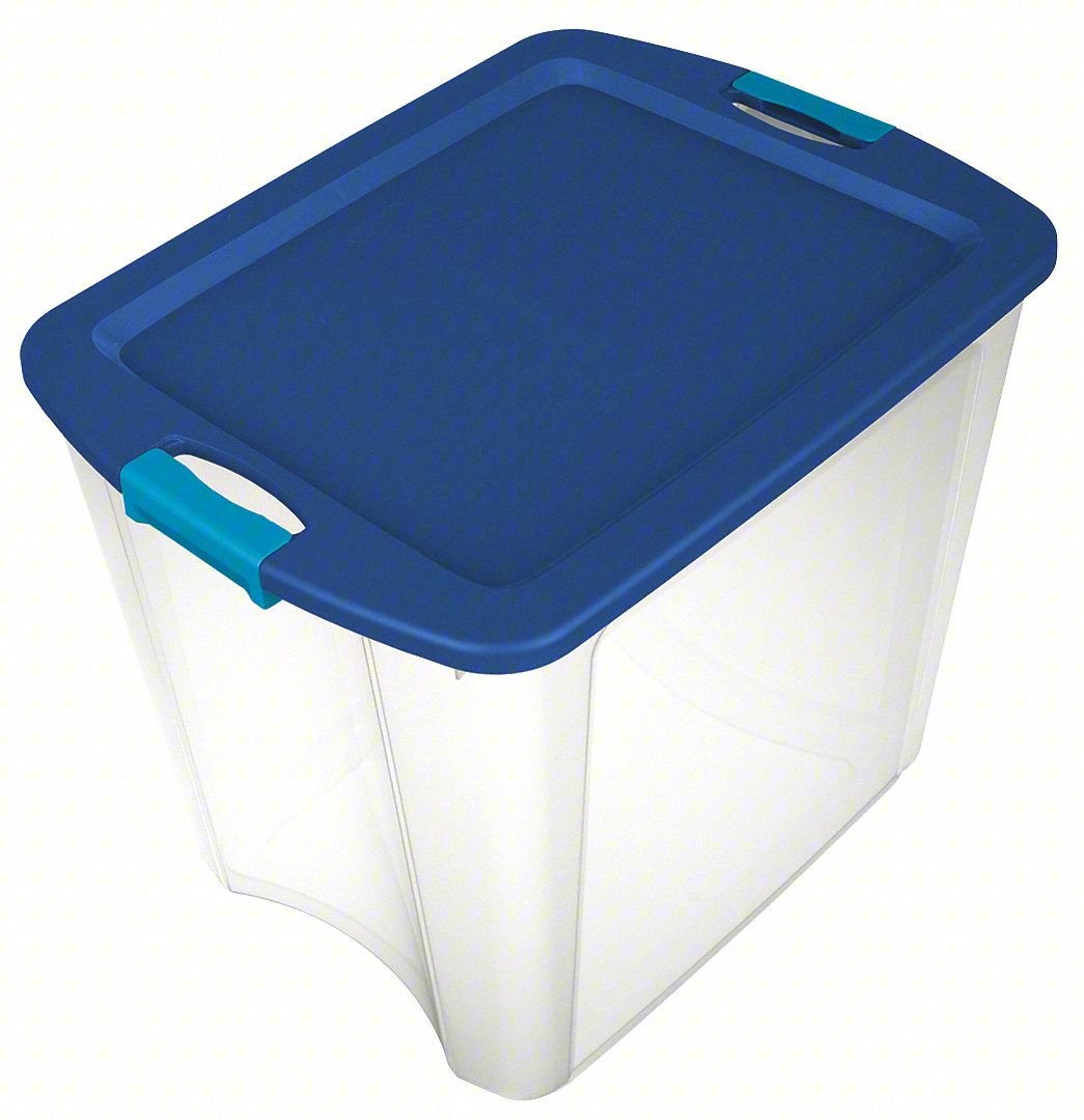 STORAGE TOTE: 26 GAL, 23 5/8 IN X 18 5/8