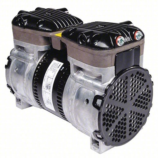 Piston Air Compressor, 0.5 hp, 1 Phase