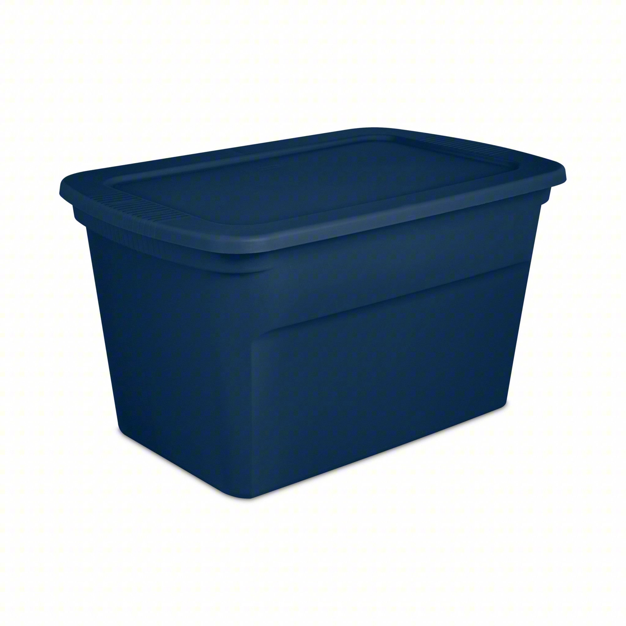 STORAGE TOTE: 30 GAL, 30 1/2 IN X 20 1/4