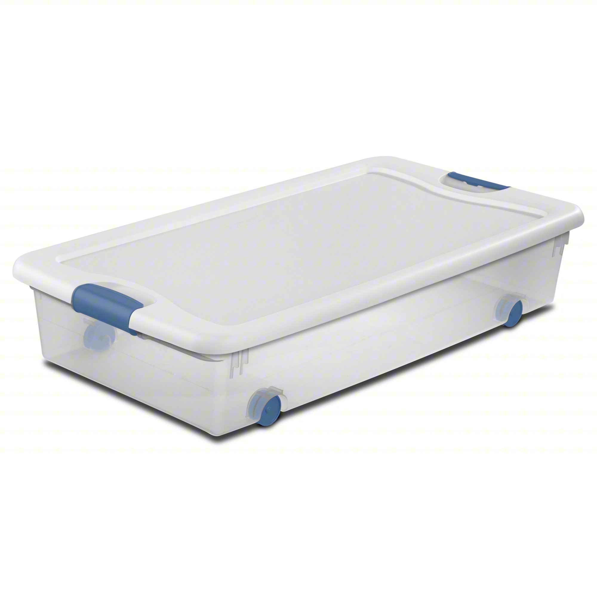 STORAGE TOTE: 14 GAL, 33 7/8 IN X 18 3/4