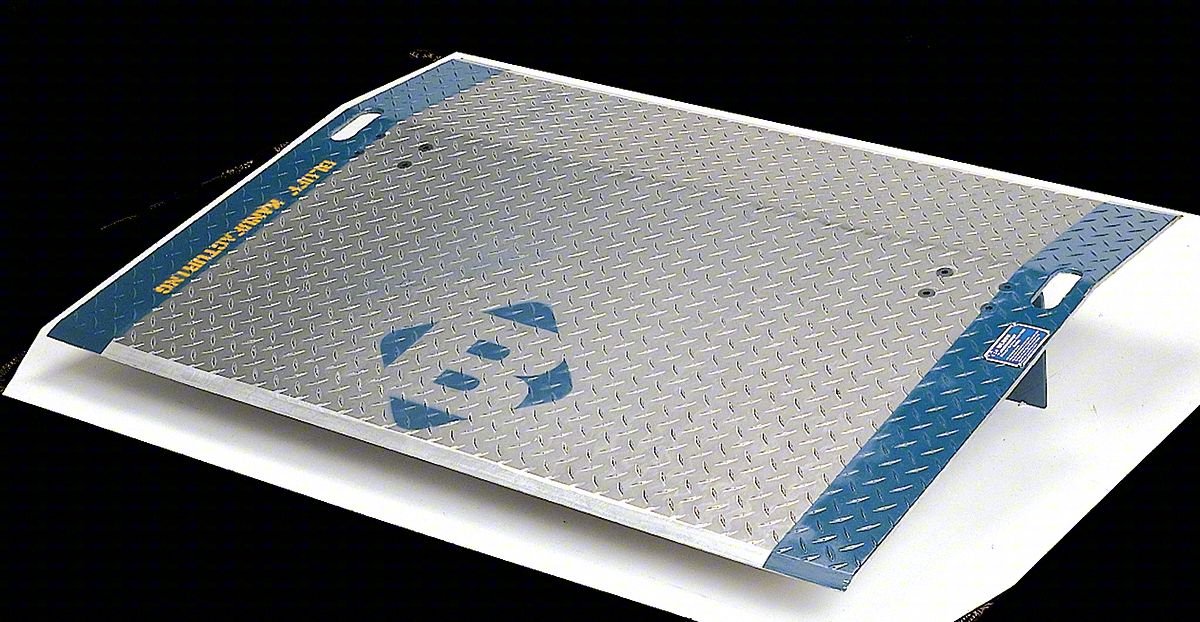 Dock Plate,Aluminum,60" L,60" W