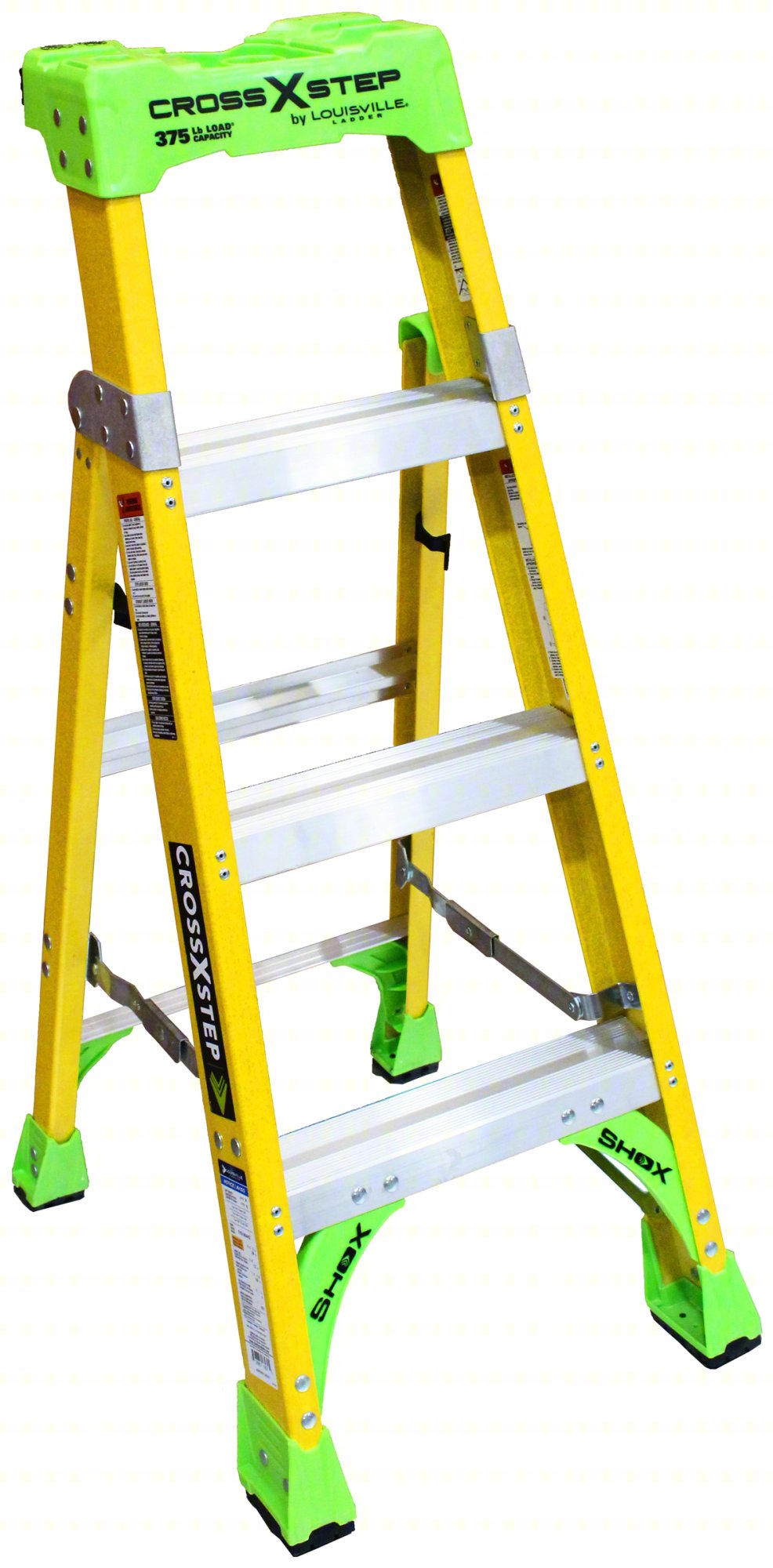 Stepladder,Fiberglass,375 lb.,IAA,4 ft.