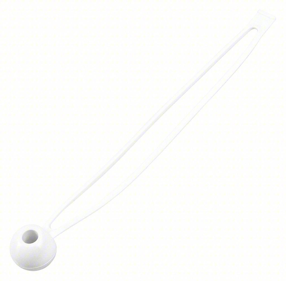 BALL,1 1/4" W,WHITE,PK4