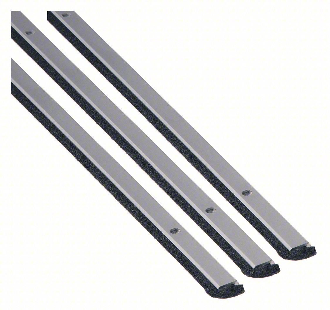 DOOR WEATHERSTRIPPING,BLACK,7 FT L