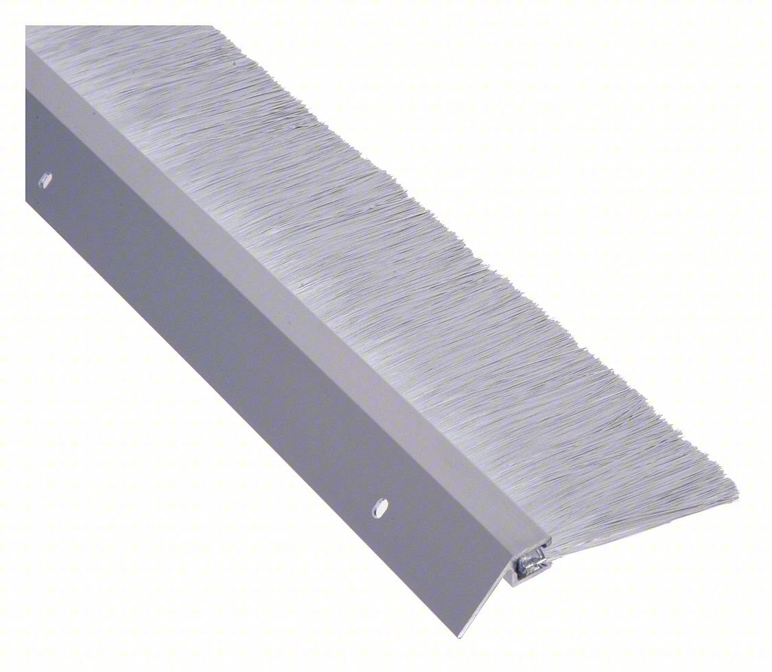 DOOR WEATHERSTRIPPING,SILVER,3 FT L