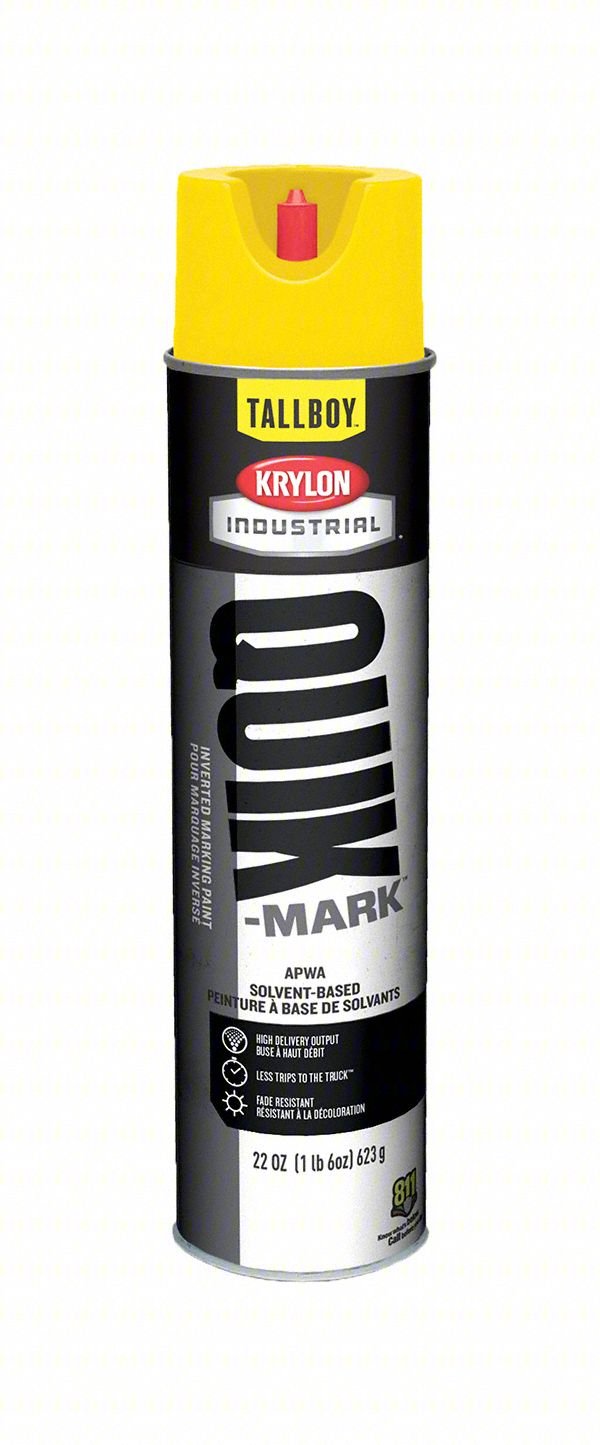 Marking Paint,25oz,HighVisibility Yellow