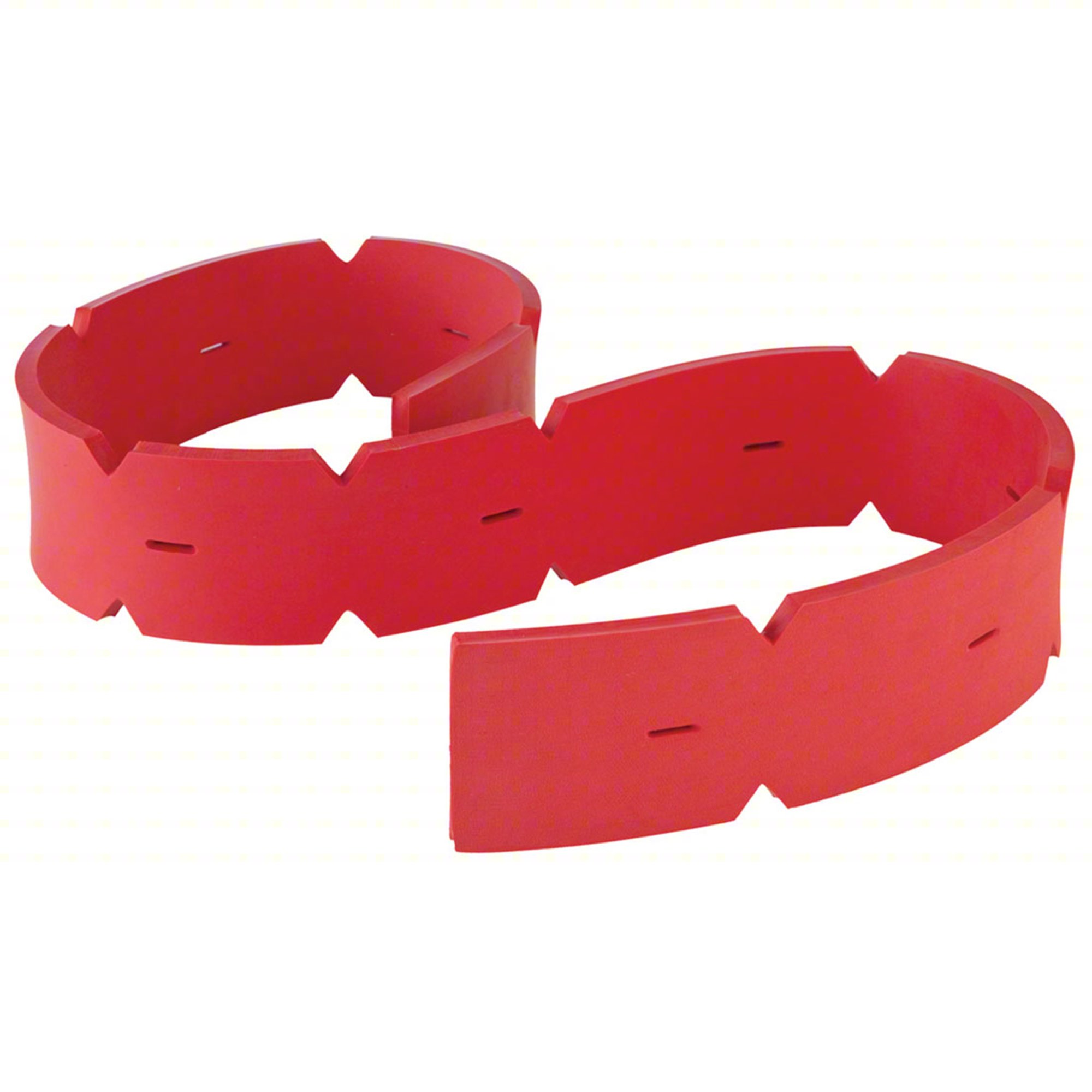 FRONT SQUEEGEE BLADE,3 7/8 IN W,RED
