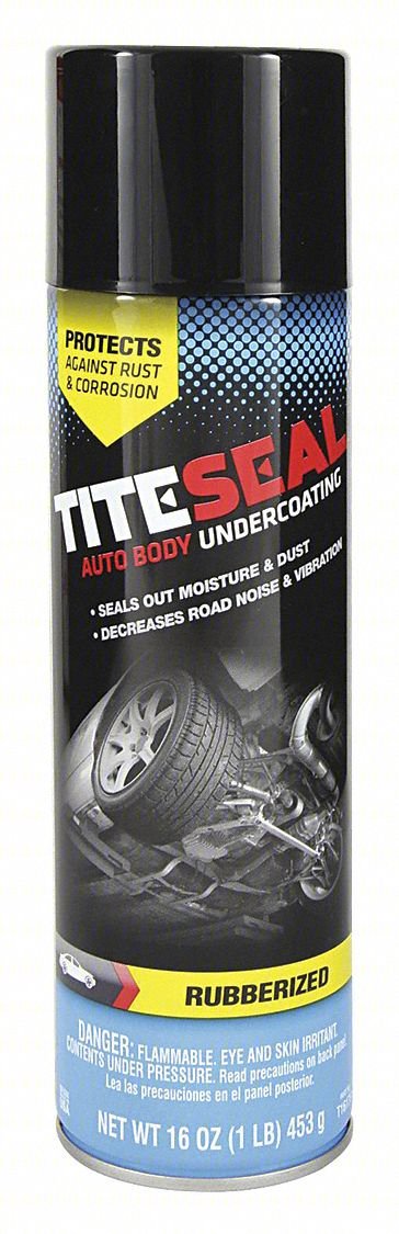 Rubberized Undercoating,Black,16 oz.
