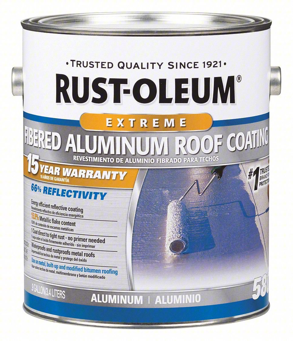 Aluminum Roof Coating,0.9 gal