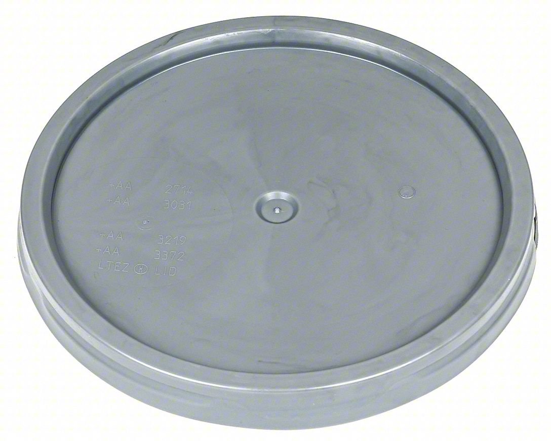 Plastic Pail Lid,Gray,Plastic