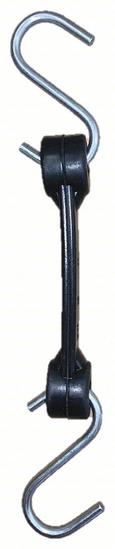 BUNGEE STRAP: S-HOOK, 2 1/2 IN HOOK LG,