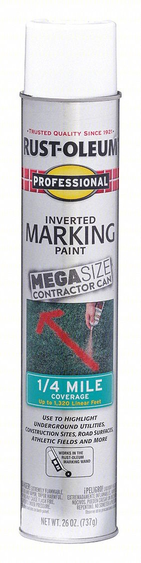Inverted Marking Paint,26 oz,White