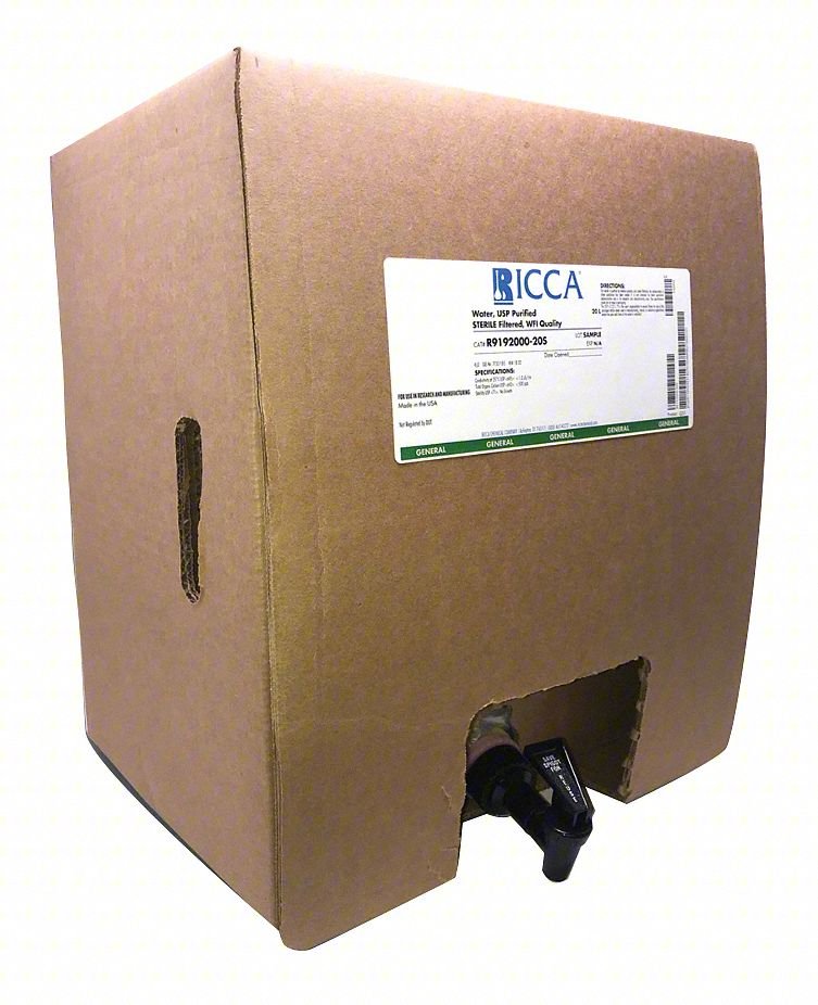 Purified Water,USP Grade,Box