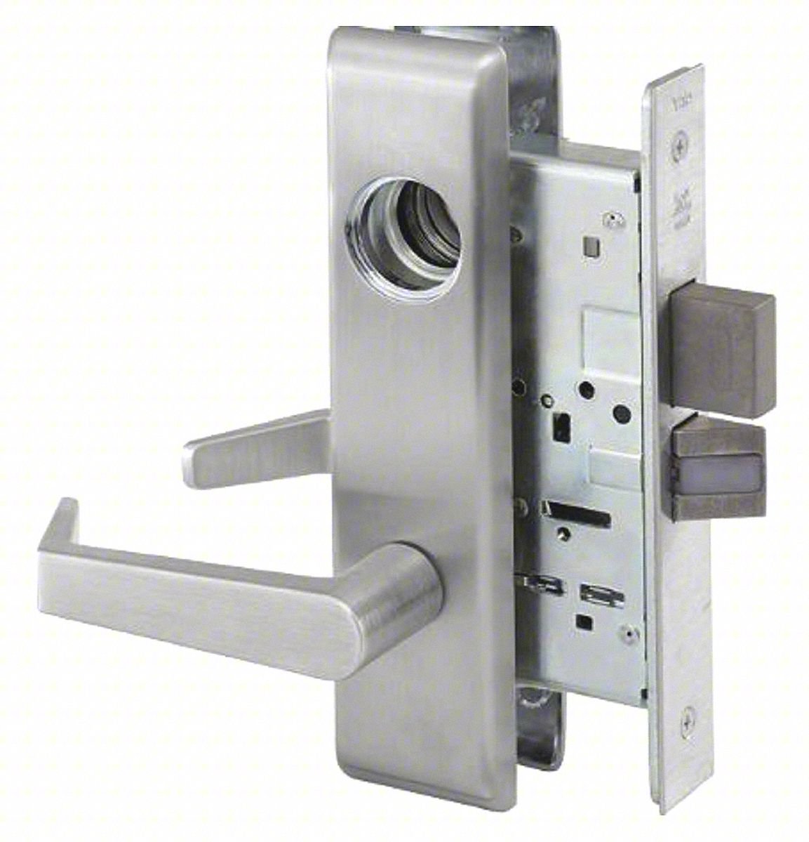 DOOR LOCKSET: OFFICE LEVER LOCKSETS, CHR